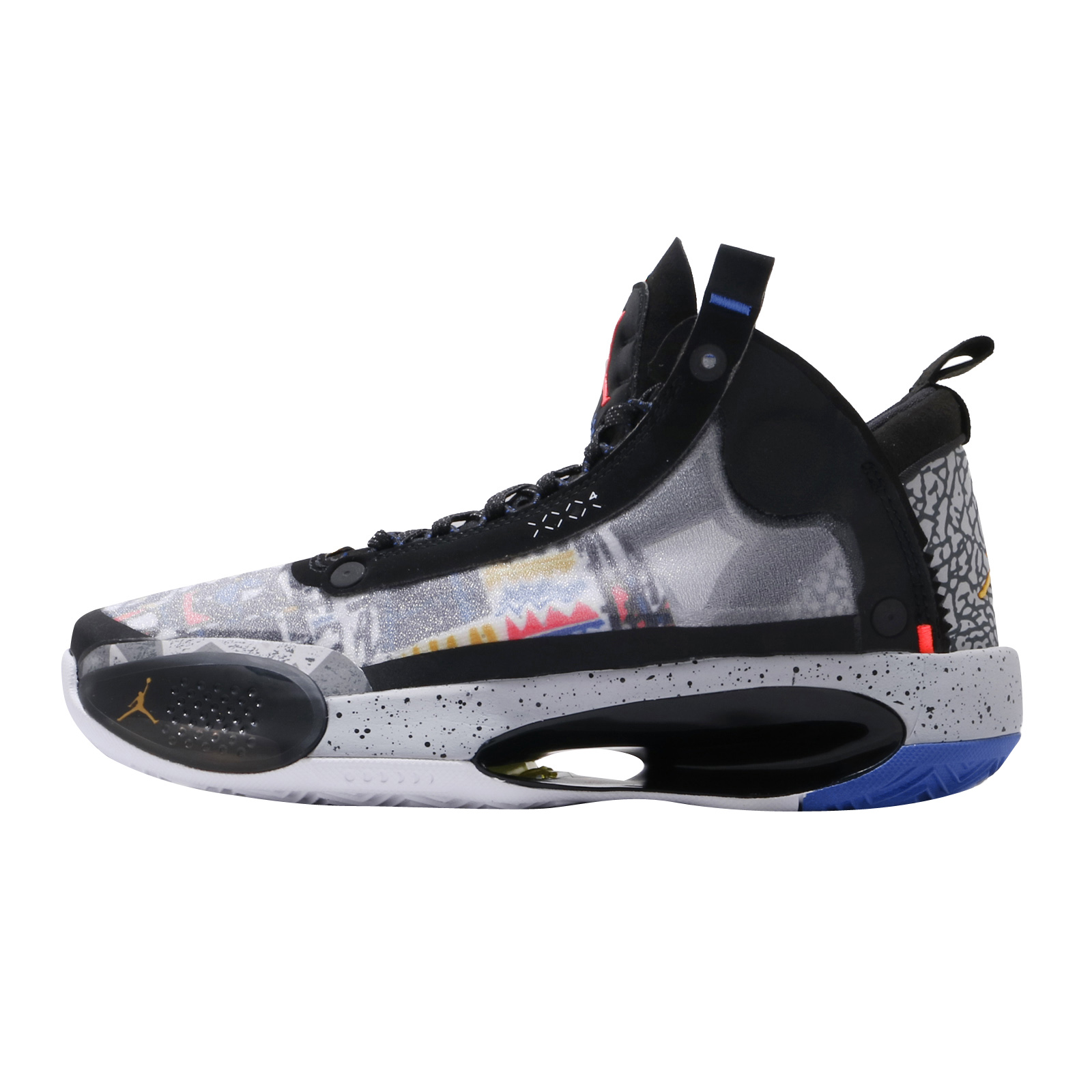 Air Jordan 34 EP GS Black Laser Orange