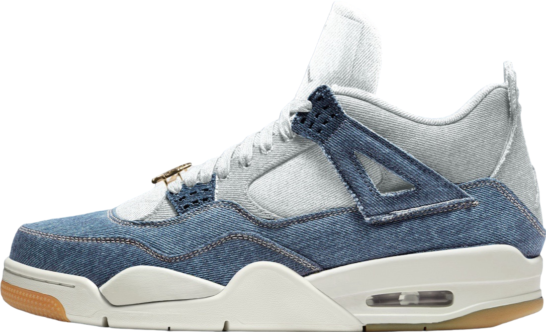 Air Jordan 4 Denim Worn Blue