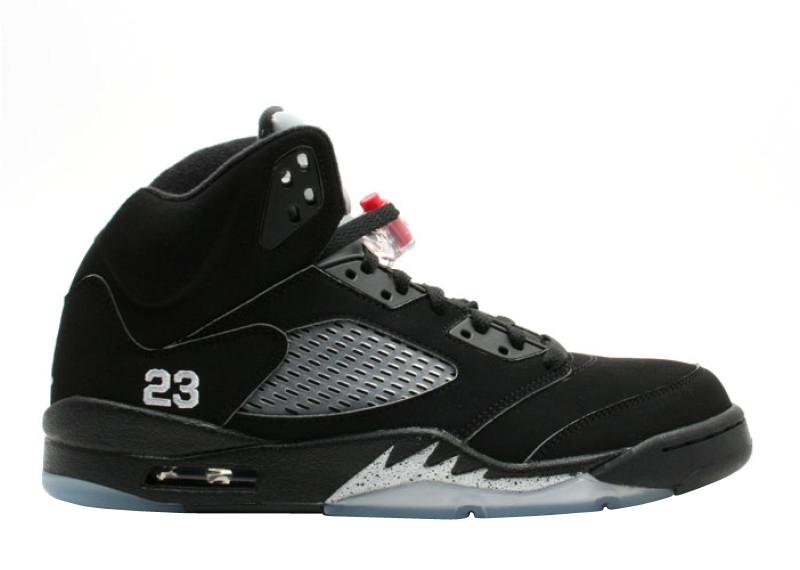 Air Jordan 5 Black Metallic 2007