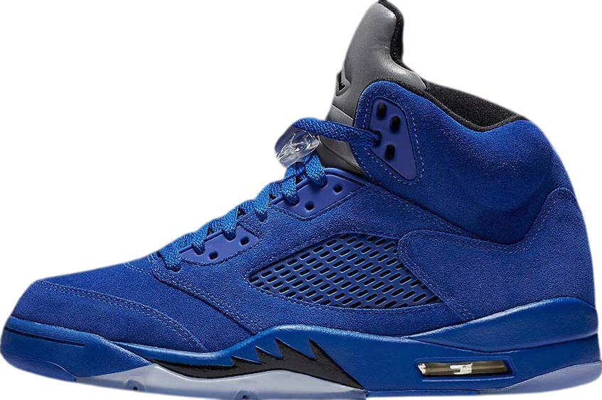 Air Jordan 5 Blue Suede - Sep 2017 - 136027-401 - KicksOnFire.com