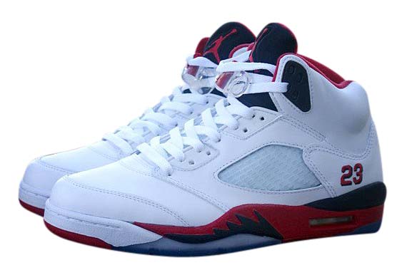 Air Jordan 5 Fire Red Black Tongue 2013