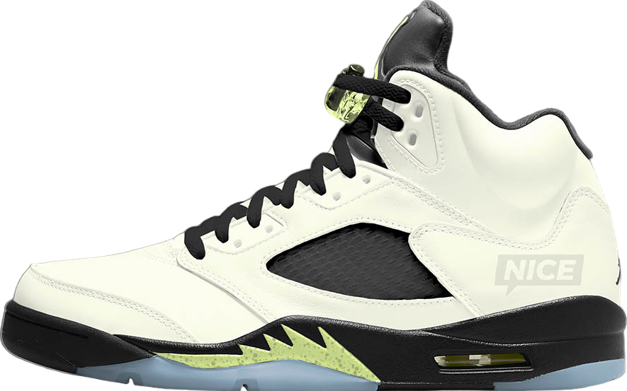 Air Jordan 5 Luminous Green