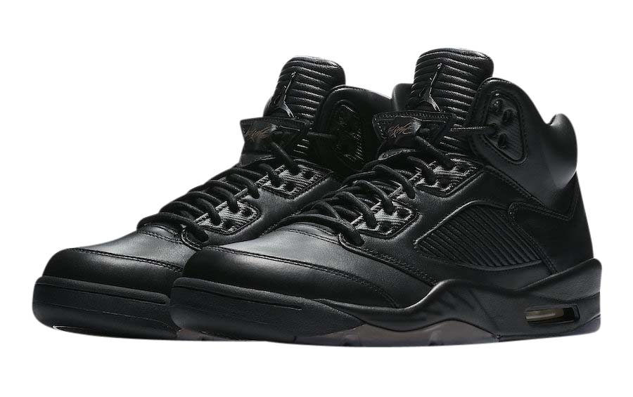 Air Jordan 5 Premium Triple Black