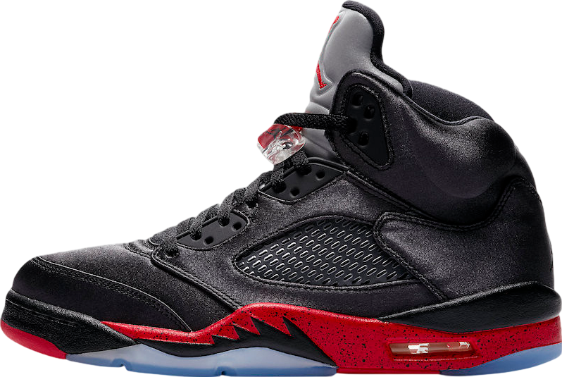 スニーカー Nike Jordan 5 Retro \"Fire Red\" Black Tongue 2013 AW 13 Preowned Jordan 5 Fire Red Black Tongue (2013) Size 5Y
