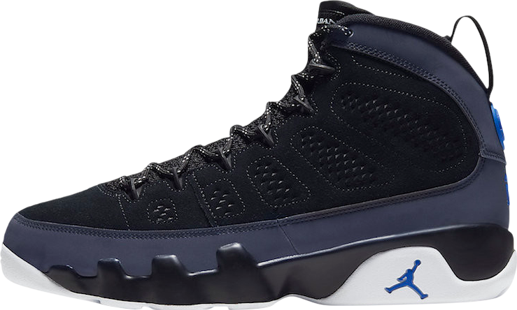 blue black 9s