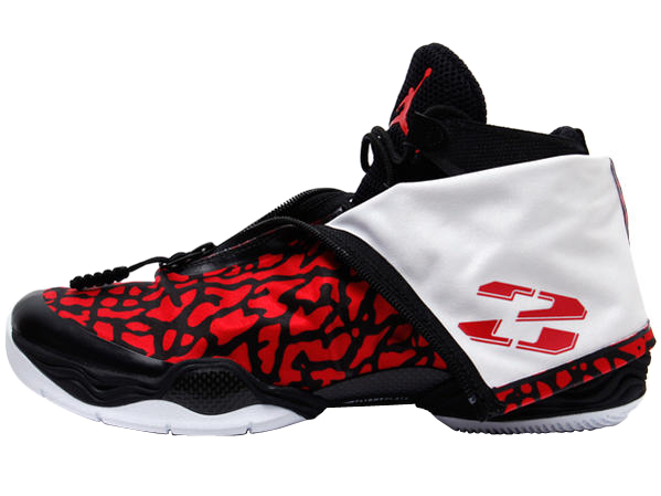 Jordan 28 white and red on sale