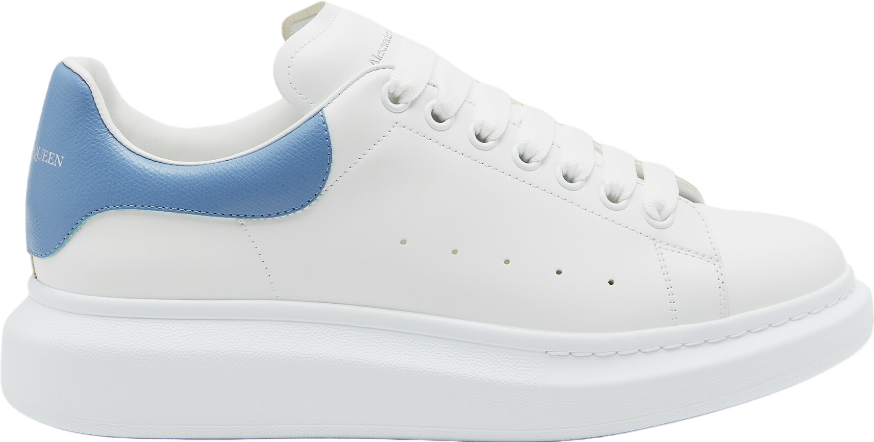 Alexander Mcqueen Oversized White / Blue