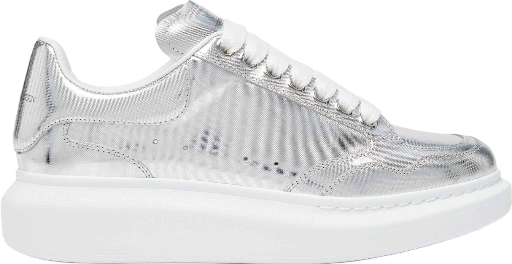 Alexander Mcqueen Oversized WMNS Silver / White