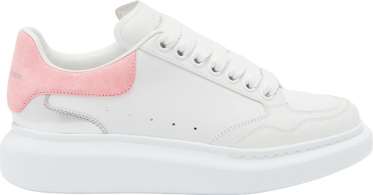 Alexander Mcqueen Oversized WMNS White / Cherry Blossom Pink