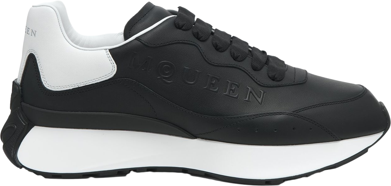 Shoe Alexander Mcqueen Hoog Alexander Mcqueen Sprint Runner Black