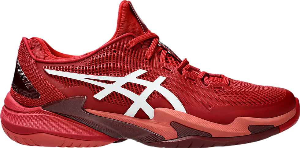 Asics Court FF 3 Novak Rust / White - Sep 2024 - 1041A361-964