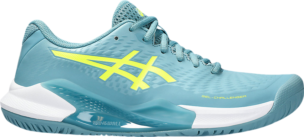 Asics Gel-Challenger 14 WMNS Gris Blue / Safety Yellow