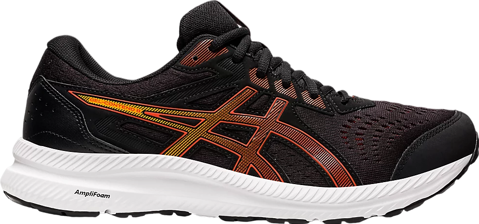 Asics Gel-Contend 8 Extra Wide Black / Cherry Tomato