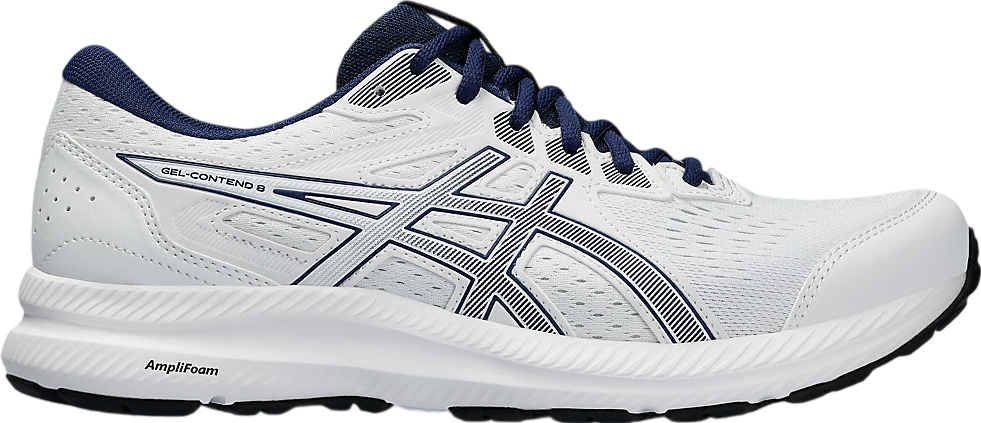 Asics Gel-Contend 8 White / Blue Expanse