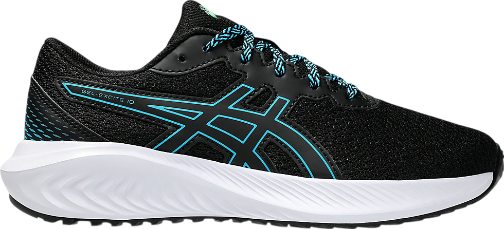 Asics Gel-Excite 10 GS Black / Digital Aqua