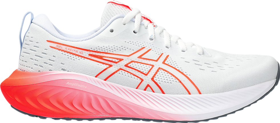 Asics Gel-Excite 10 WMNS White / Sunrise Red