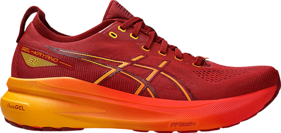 Asics Gel-Kayano 31 Extra Wide Limited Edition Cranberry / Habanero