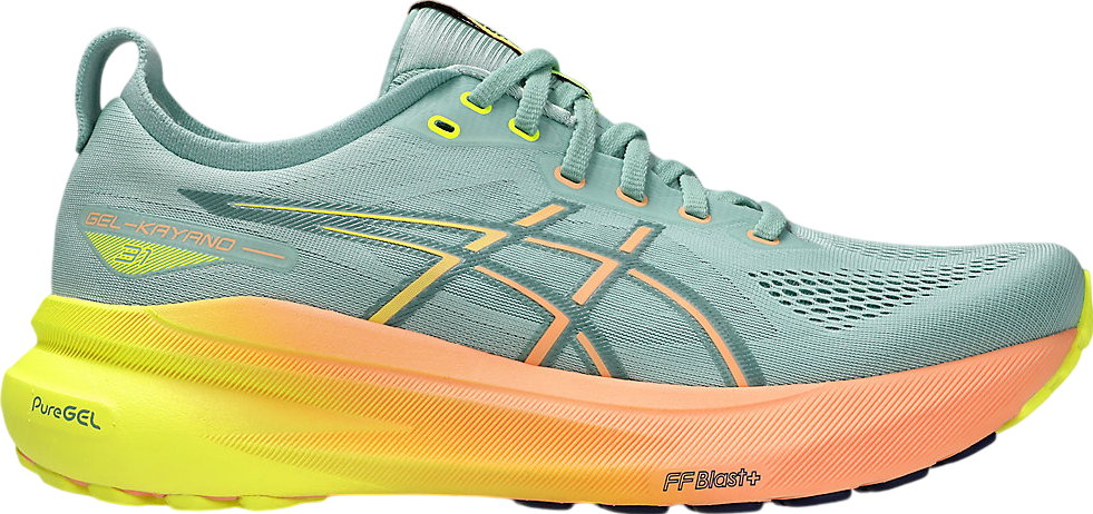 Asics Gel-Kayano 31 Paris Light Celadon / Safety Yellow