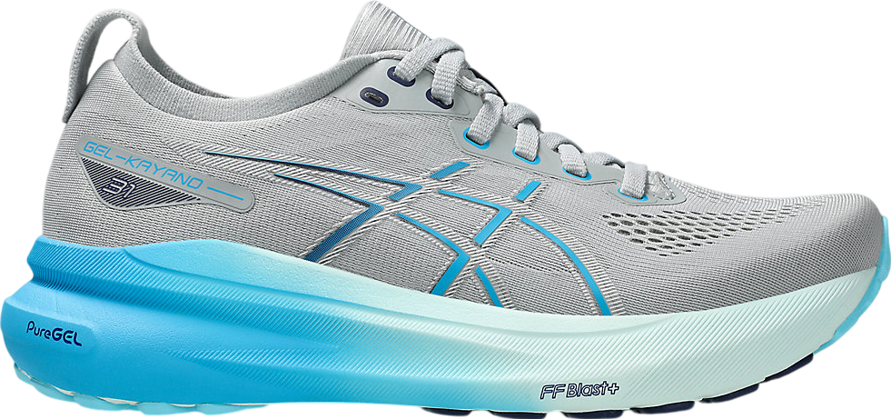 Asics Gel-Kayano 31 WMNS Piedmont Grey / Digital Aqua