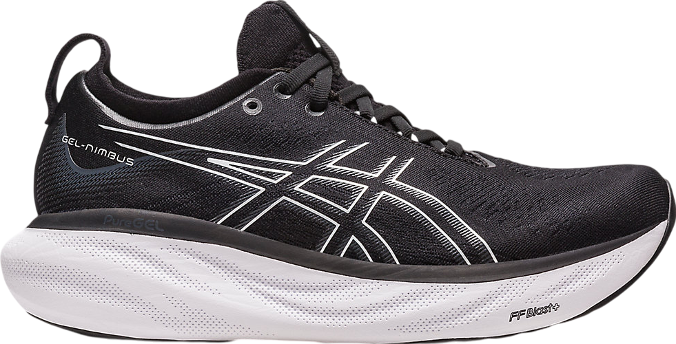 Asics Gel-Nimbus 25 Wide WMNS Black / Pure Silver