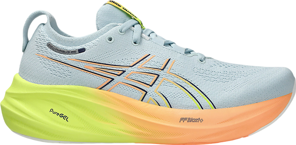 Asics Gel-Nimbus 26 Paris WMNS Cool Grey / Safety Yellow