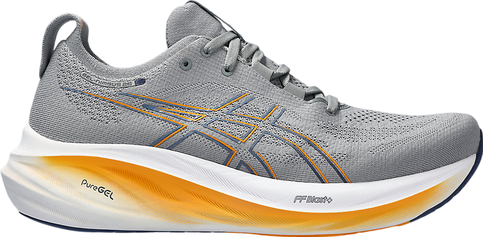 Asics Gel-Nimbus 26 Sheet Rock / Thunder Blue