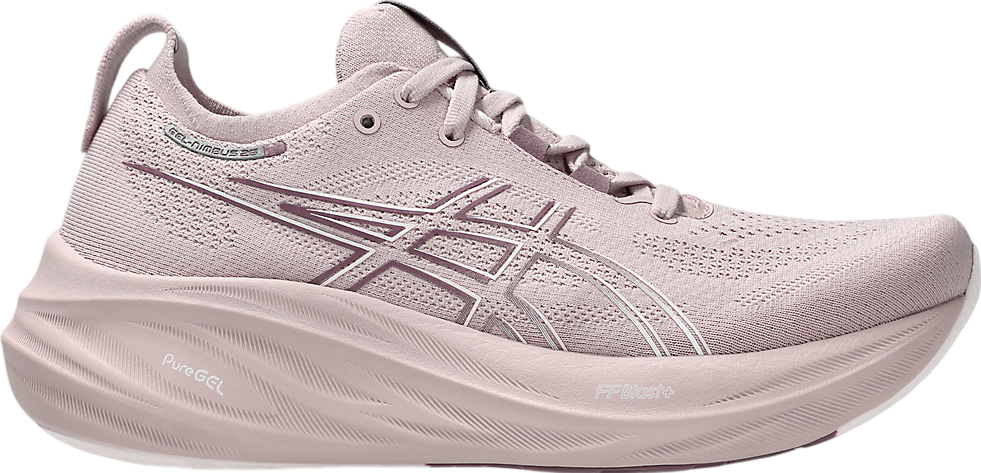 Asics Gel Nimbus 26 Wide WMNS Watershed Rose White Jan 2024 1012B602 700 KicksOnFire