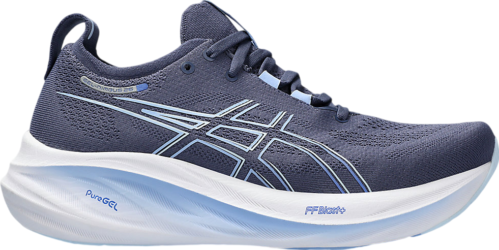 Asics Gel-Nimbus 26 WMNS Concrete / Pure Silver - Jan 2024