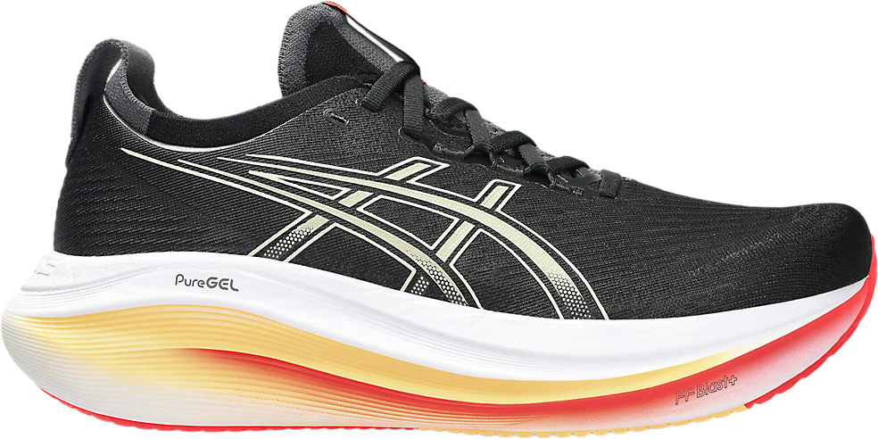 asics GEL-NIMBUS 27　MEN　26.5㎝　ブラック ASICS Men's Running Shoes GEL-NIMBUS 27 Black/Graphite Grey
