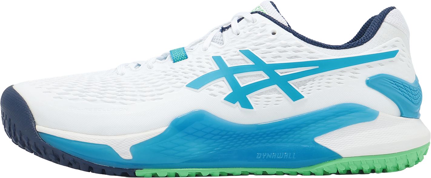 【美品】ASICS GEL-RESOLUTION 9 OC 25cm GEL-RESOLUTION 9 GRADE SCHOOL | Kids | Pale Mint/Blue