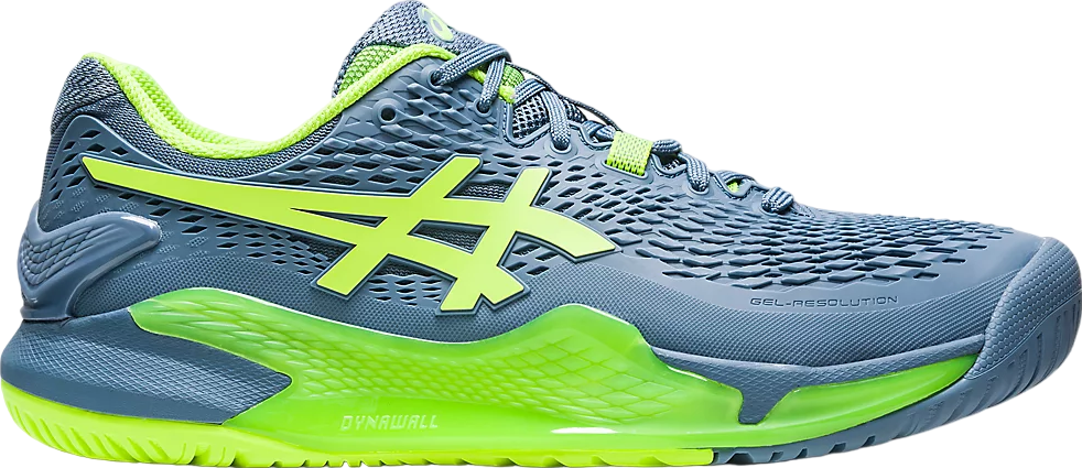 Asics Gel-Resolution 9 Wide Mako Blue / Safety Yellow - Jan