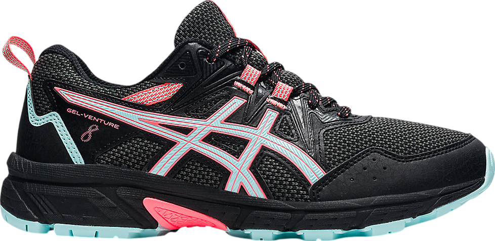 ★Asics★ (W) Gel-Venture 8 Black Frosted Rose asics-gel-venture-8-wmns-black