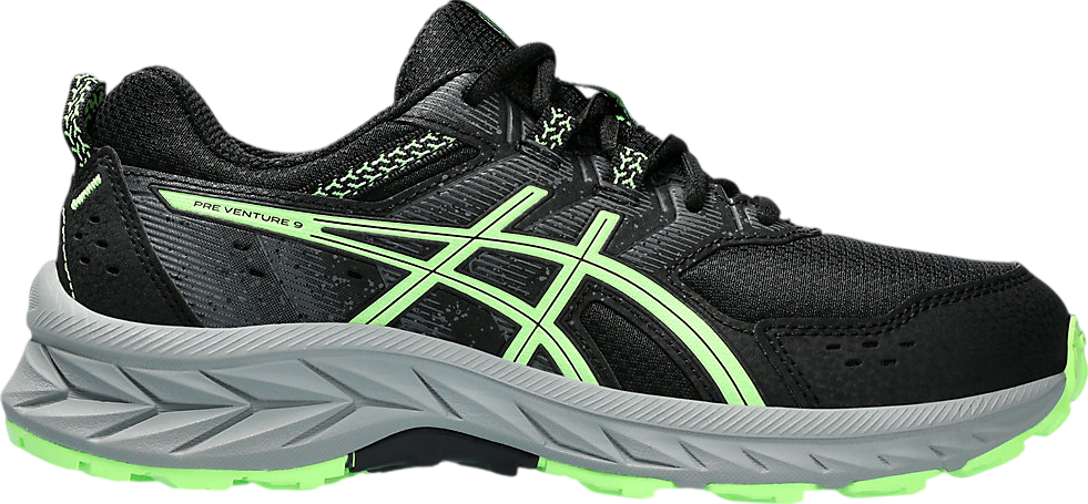 Asics Gel-Venture 9 GS Black / Illuminate Green