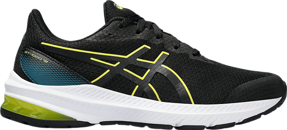 Asics GT-1000 12 GS Black / Bright Yellow