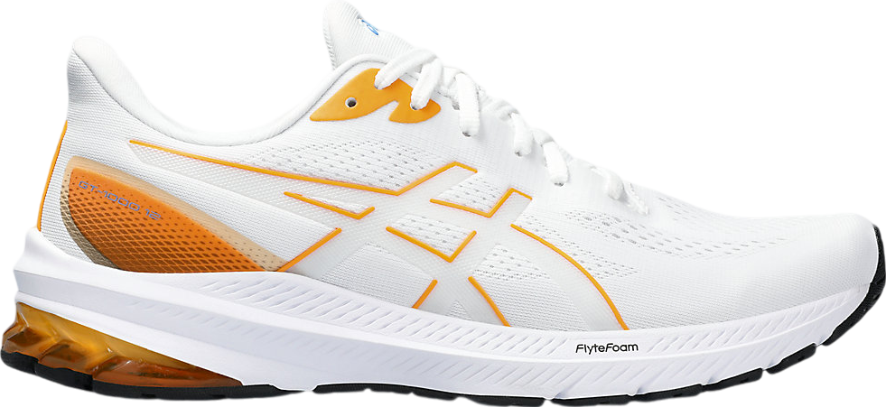 Asics GT-1000 12 White / Fellow Yellow