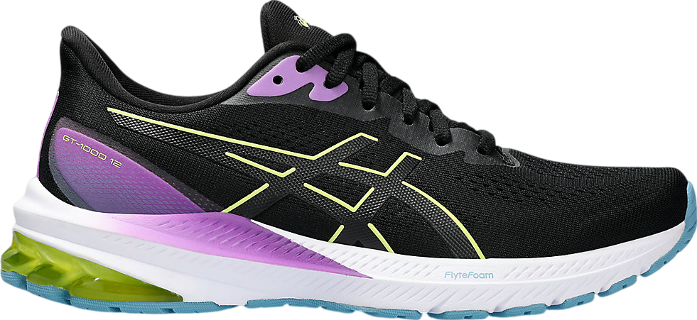 Asics GT-1000 12 WMNS Black / Glow Yellow