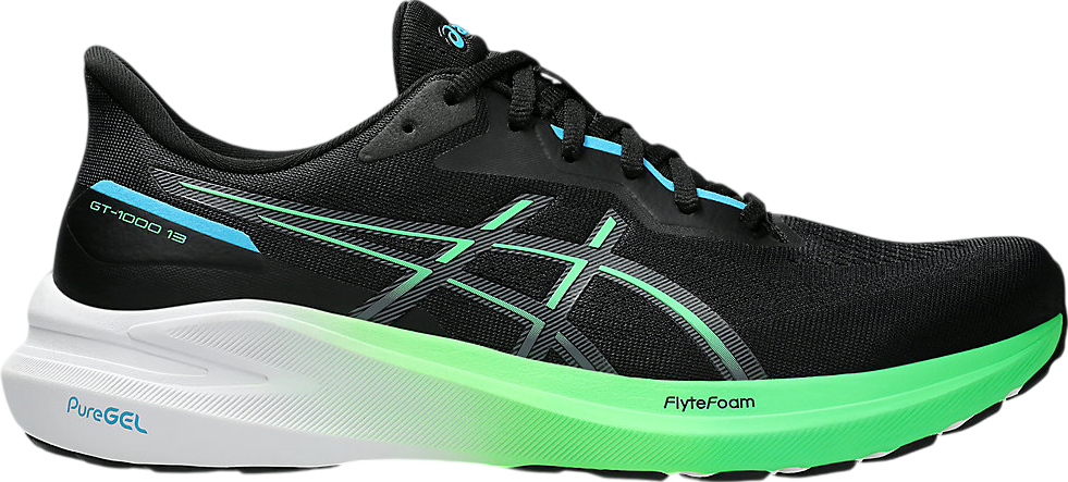 Asics GT-1000 13 Black / Digital Aqua