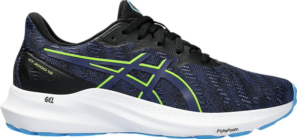 Asics GT-2000 12 GS Black / Blue Expanse