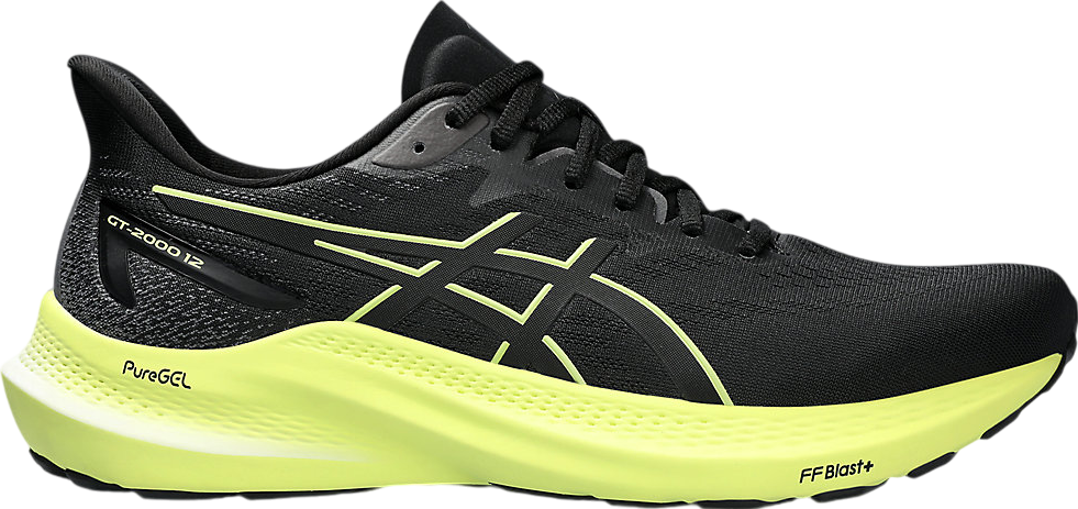 Asics GT-2000 12 Wide Black / Glow Yellow