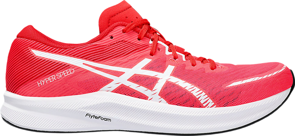 アシックス HYPERSPEED3 25.0 Asics Hyper Speed 3 WMNS Sunrise Red / White - Jan 2024