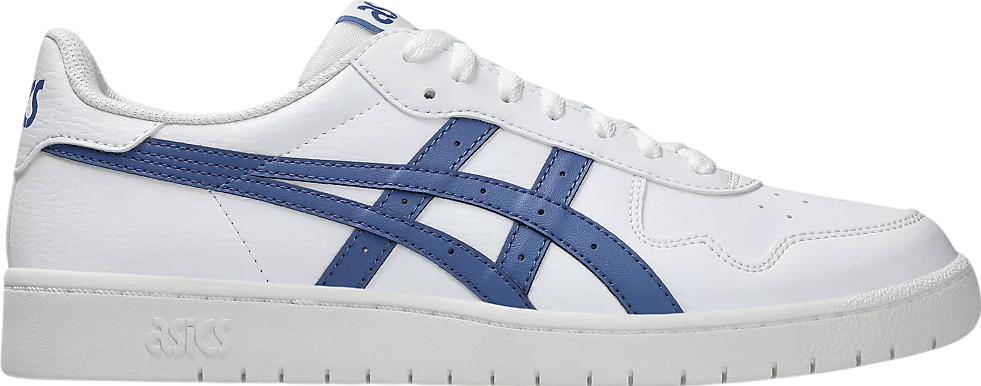 ASICS JAPAN S Men’s 7 Lifestyle Sneaker Leather White Indigo Blue ASICS Japan S (Size 8) 1201A173-118  main image 4