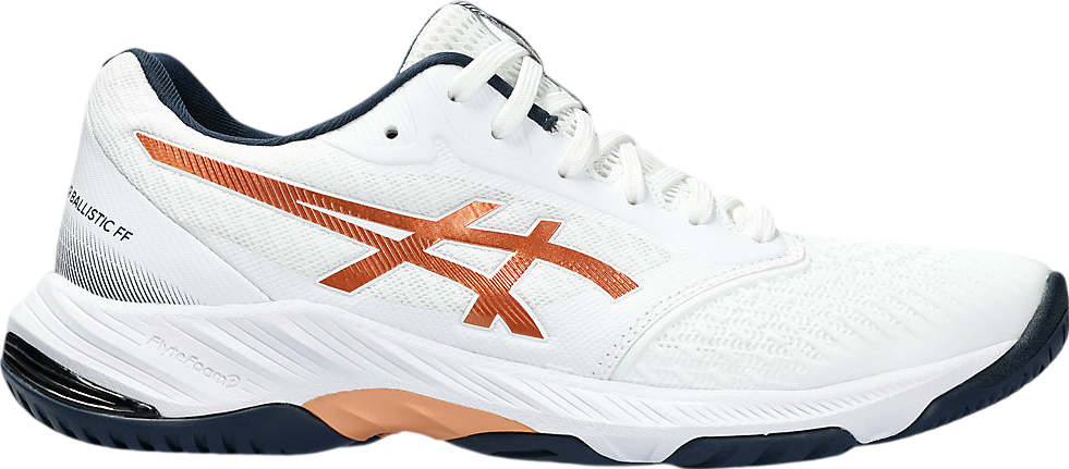 Asics Netburner Ballistic FF 3 White / Pure Bronze