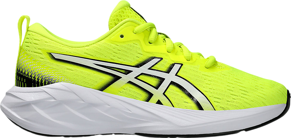 Asics Novablast 4 GS Safety Yellow / White