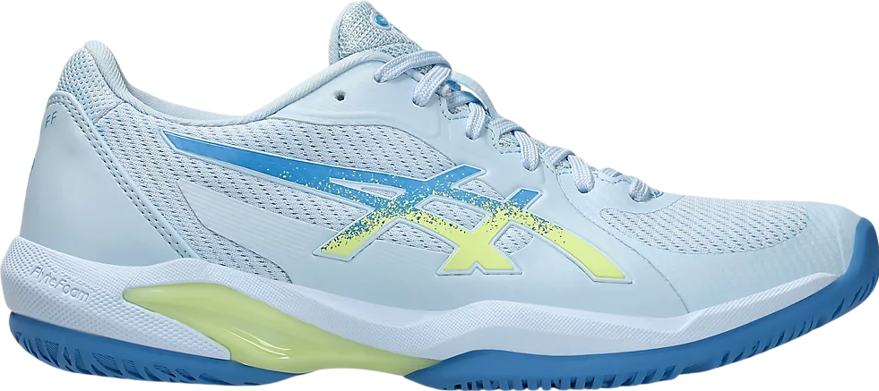 ぶるぅ♪ 7/4 Asics Solution Swift FF 2 WMNS Light Blue / Huddle Yellow