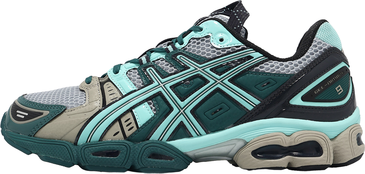 ★人気★ Asics UB3-S Gel-Nimbus 9 Rum Rasin UB3-S GEL-NIMBUS 9 | Men | Rum Raisin/Green Sheen | Men's
