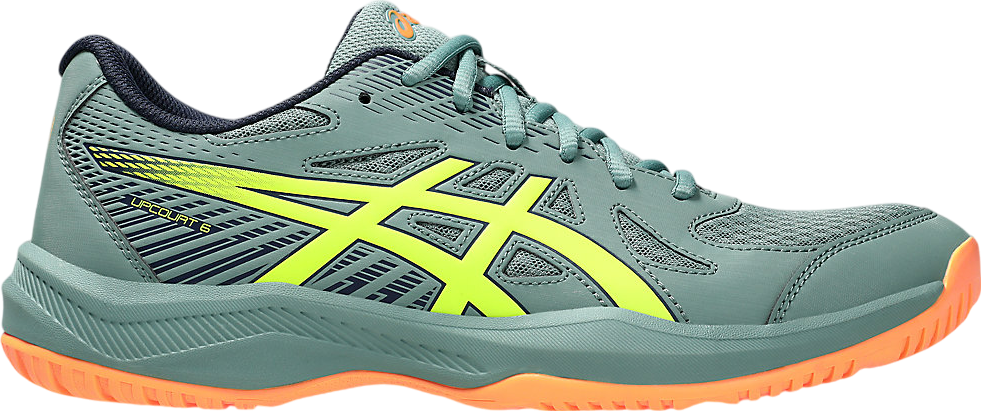 Asics Upcourt 6 Celadon / Safety Yellow