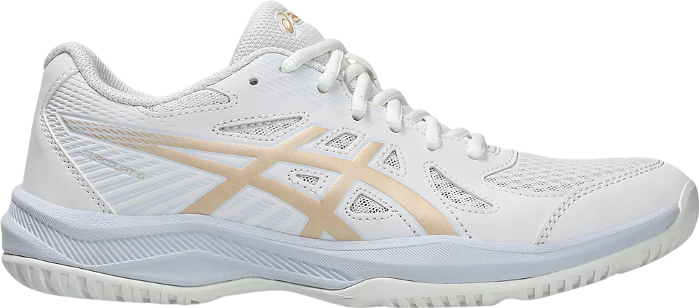 Asics Upcourt 6 White / Vivid Coral - May 2025 - 1072A107