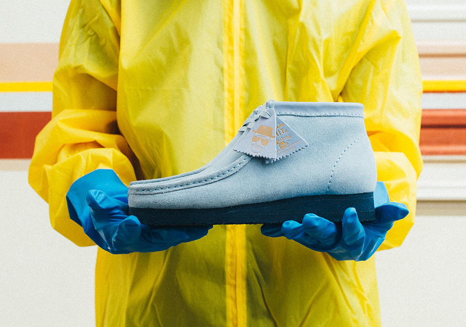 Bait x Breaking Bad x Clarks Wallabee Blue Sky