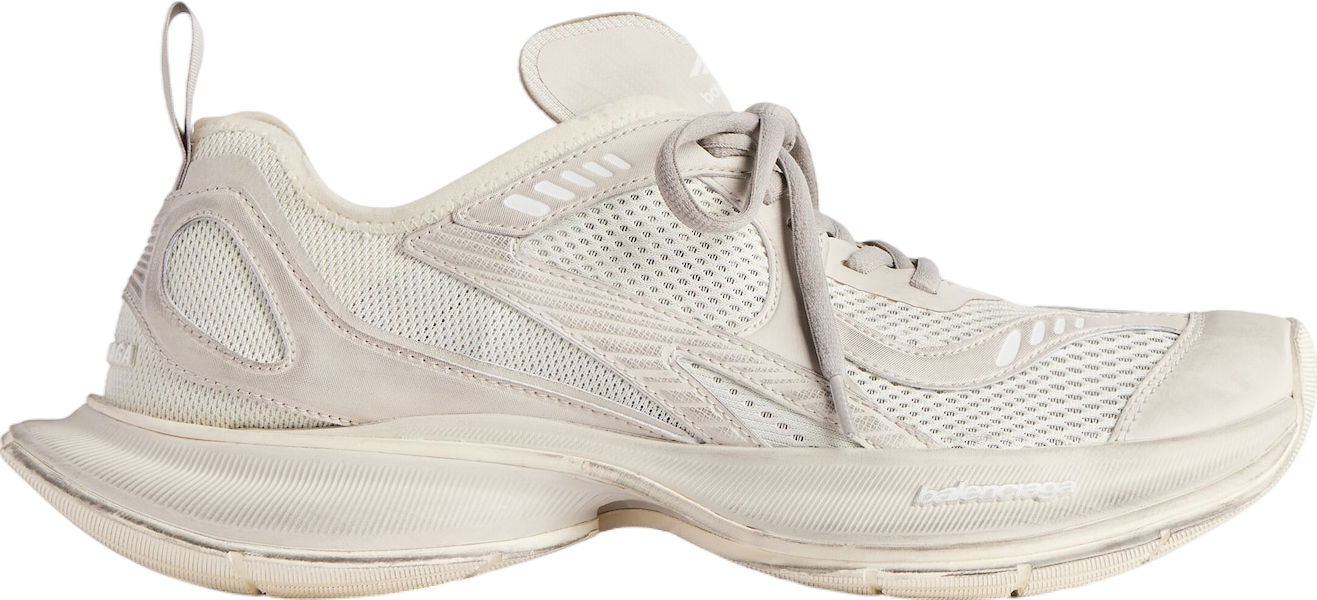 関税込【BALENCIAGA】 Circuit スニーカーGray/White/Pink Balenciaga Circuit Sneaker in Grey, White, & Pink | FWRD