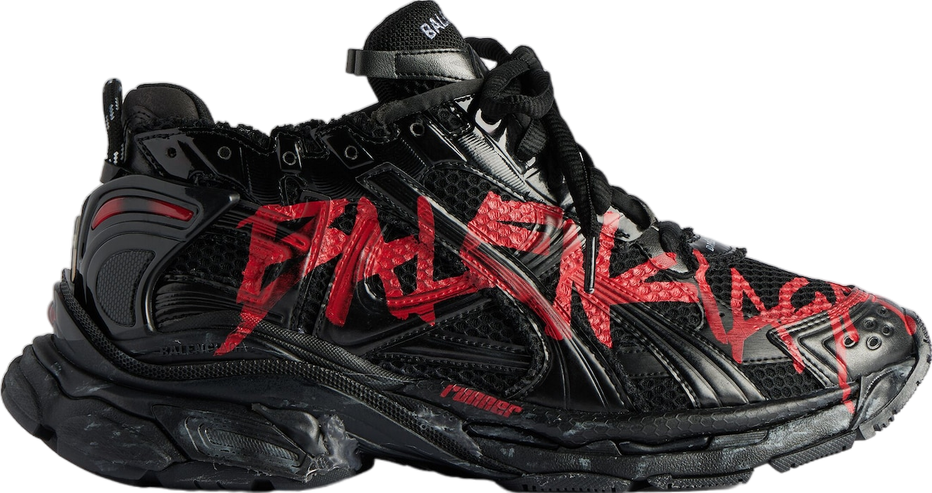 Balenciaga Runner Graffiti Black